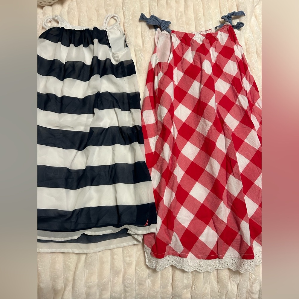Two summer/Fourth of July dresses